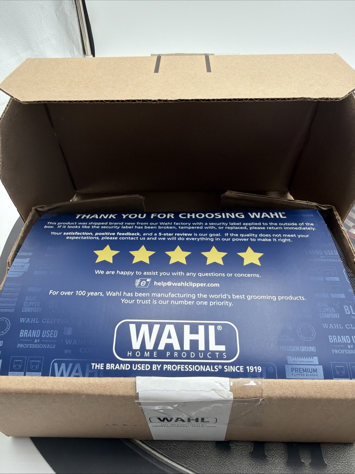 Wahl USA Stainless Steel Lithium-Ion Cordless Beard Trimmer for Men -09818A