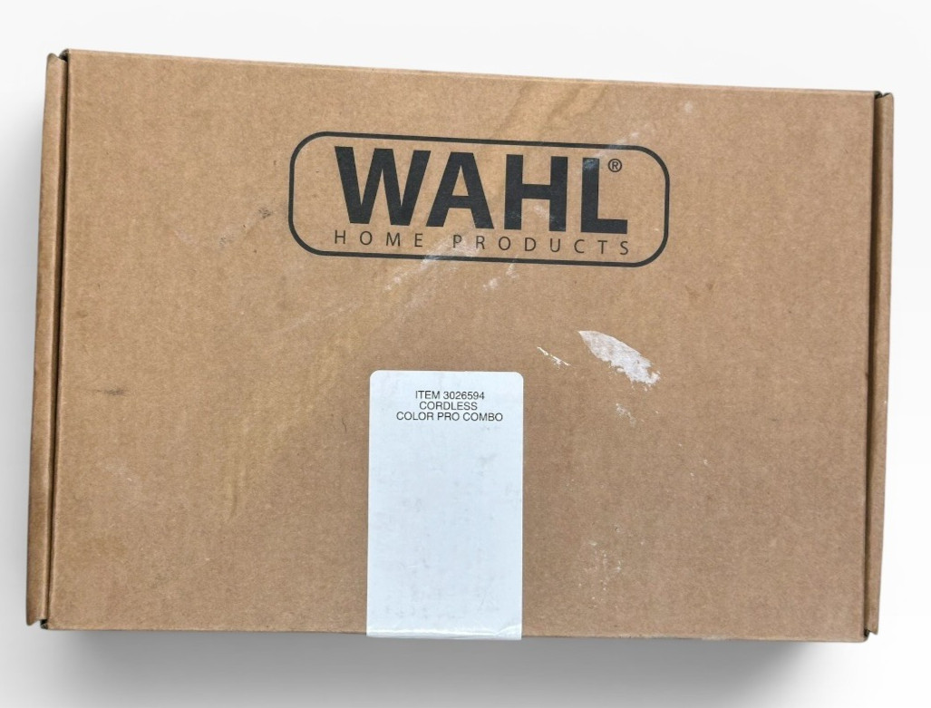 Wahl Cordless Color Pro Combo Rechargeable Haircutting Kit Model 3026594, No Oil