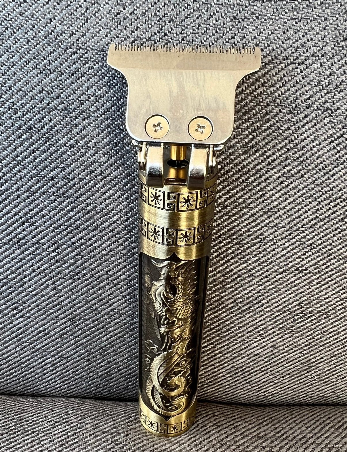 Vintage T9 Barbeador Dragon Beard Hair Trimmer Cutter Machine for Men