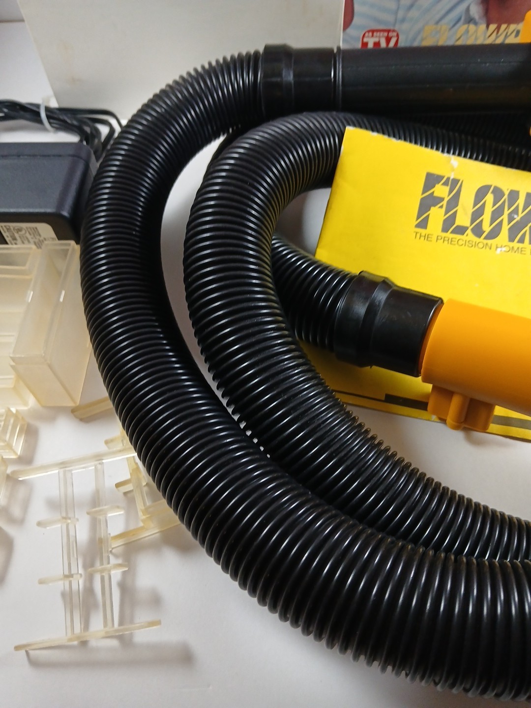 Flowbee Home Haircutting System W/ Box, VHS, And Accessories Tested