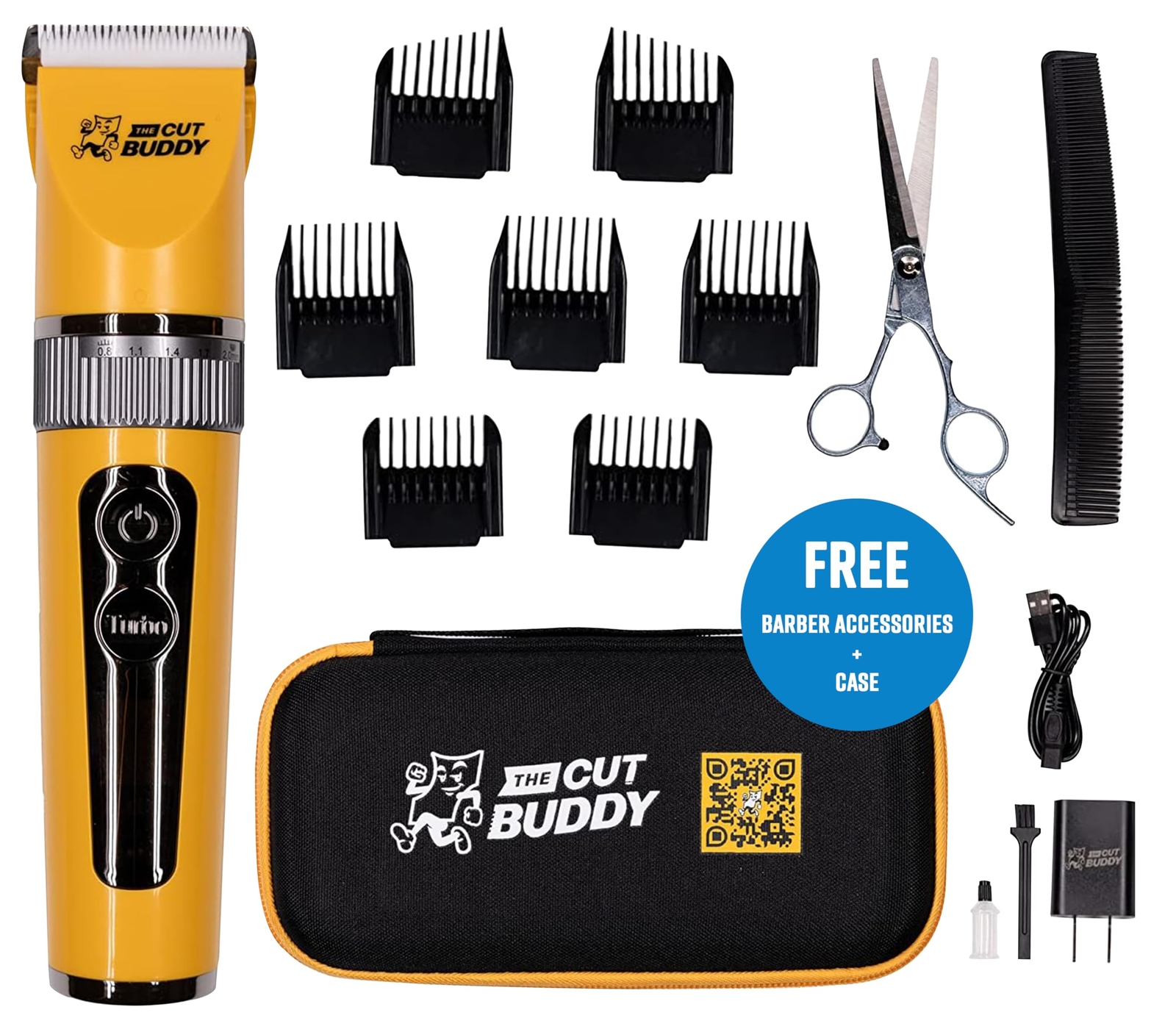 The Cut Buddy Clipper & Grooming Set Cordless Hair & Beard Clipper Distressed