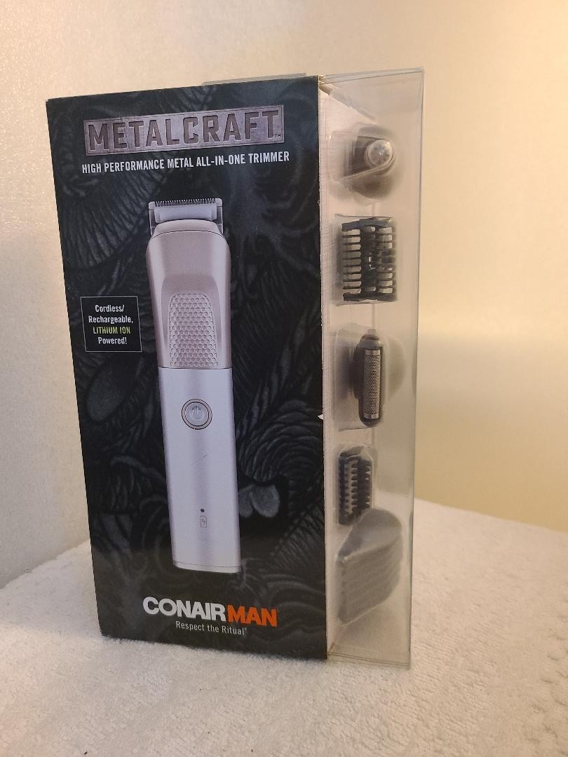 ConairMAN MetalCraft All-in-1 Trimmer Cordless/Rechargeable Lithium ION GMTL30