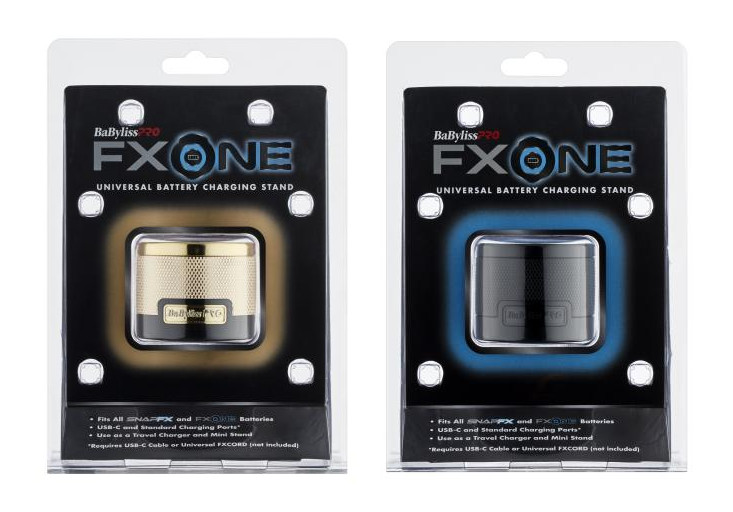 BaBylissPRO FXONE Universal Battery Charging Stand | Choose Color Black or Gold