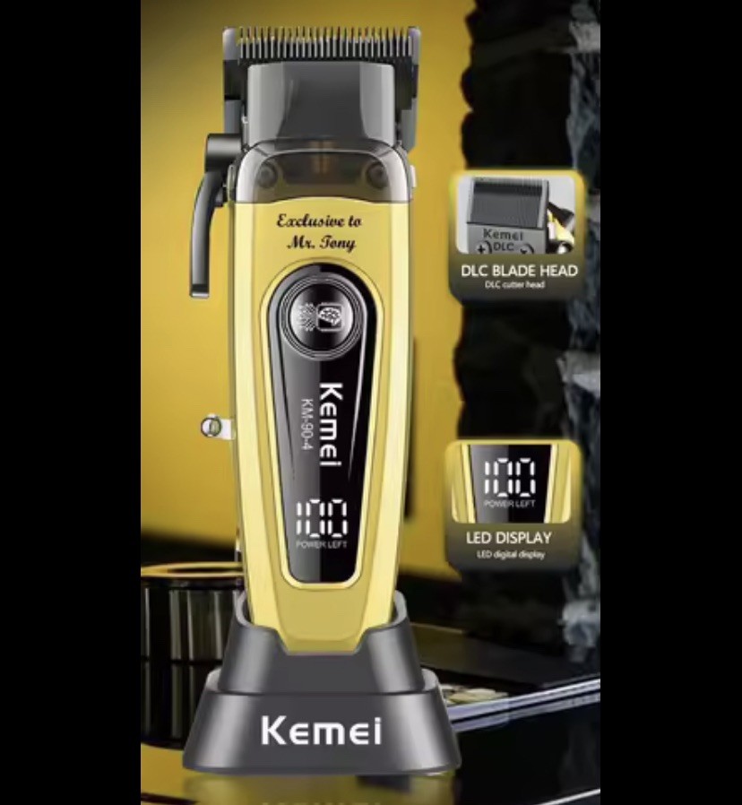 KEMEI KM 90-4 Hair Clippers BLDC Brushless Motor 7500 RPM NIB Sealed