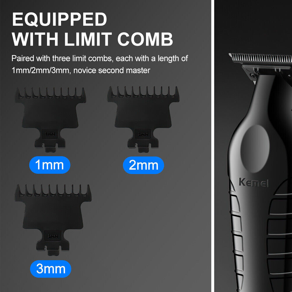 Kemei-2299 Cordless Electric Hair Trimmer Clipper Professional Cutting Machine