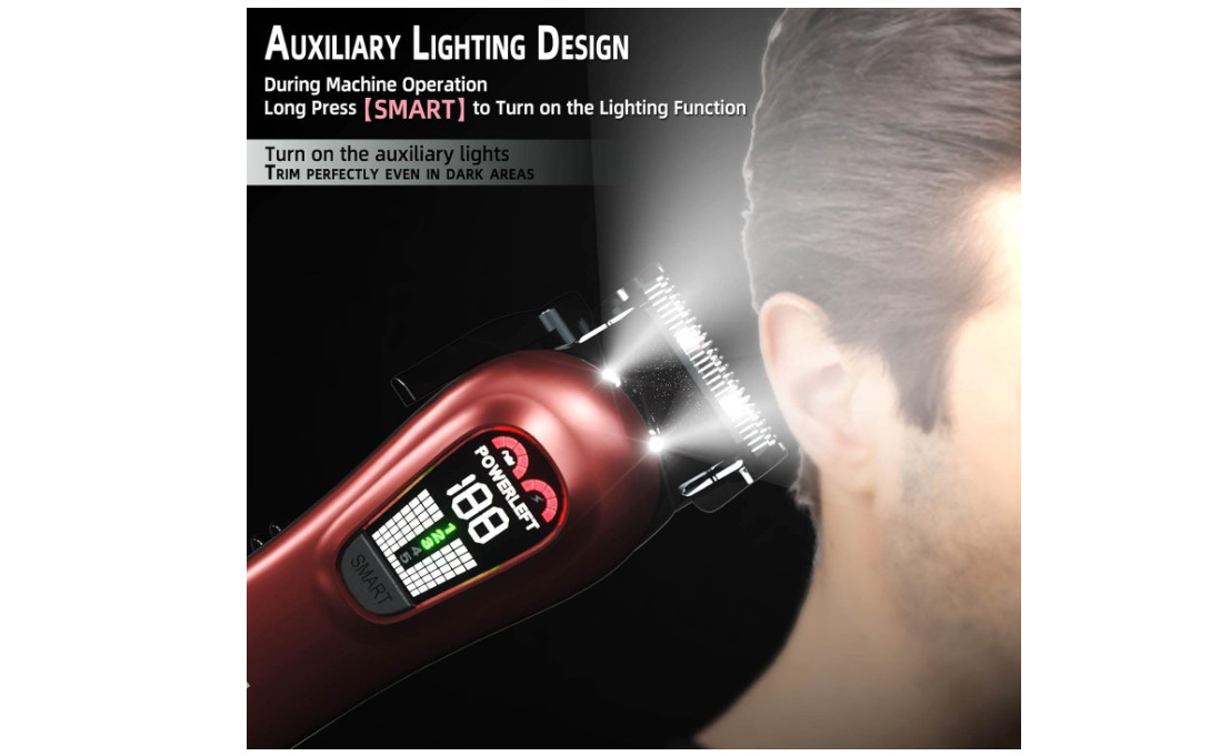 TCMKY Hair Clippers for Men Barber Clippers Rechargeable Hair Trimmer Kit | Prof