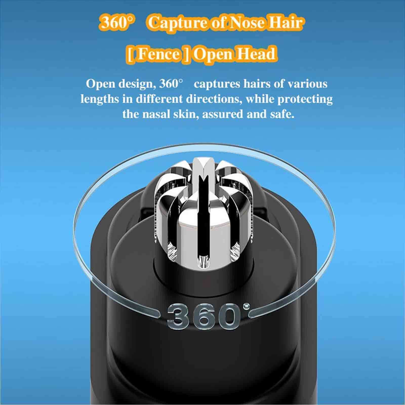 Nose Hair Trimmer USB Charging High Quality Electric Portable Men Mini Nose Hair