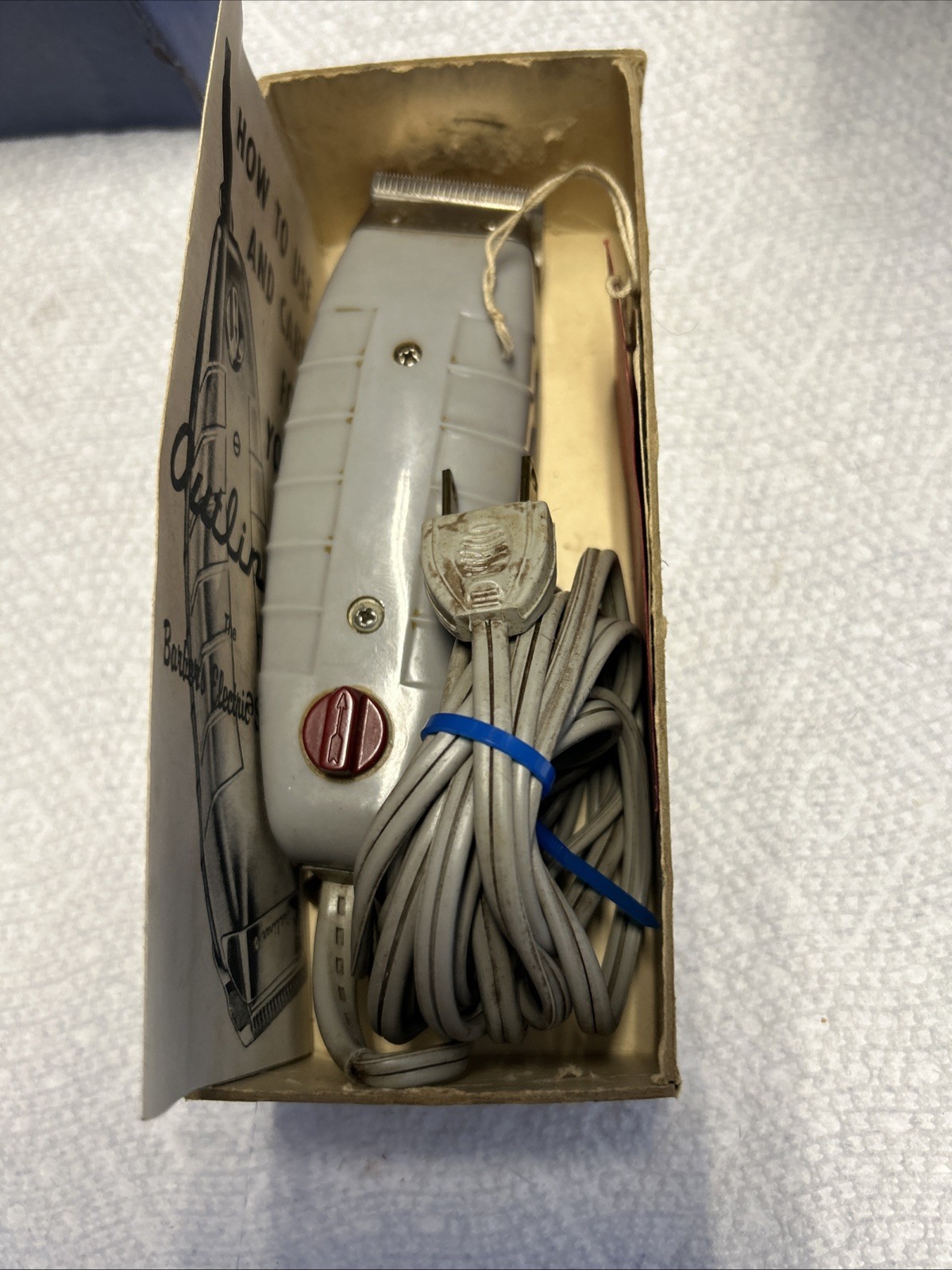 Andis Outliner Model G Vintage Clipper For Parts Powers On