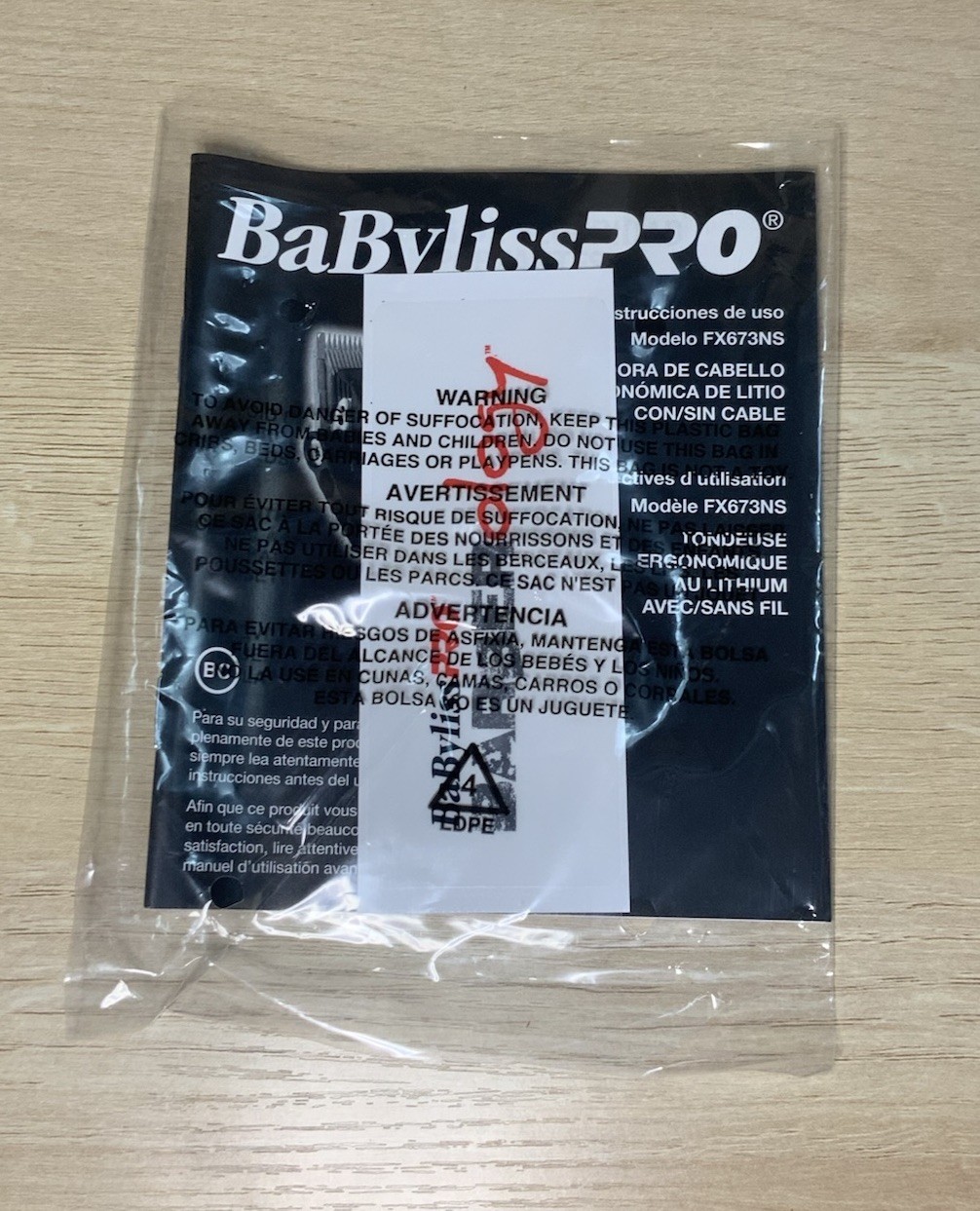 BABYLISS PRO LithiumFX Cord / Cordless 110-220 Volts / 50-60 Hz Clipper – Gold