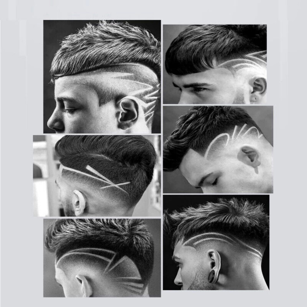 Professional Hair Clippers Trimmer Cutting Beard Cordless Barber Shaving Machine