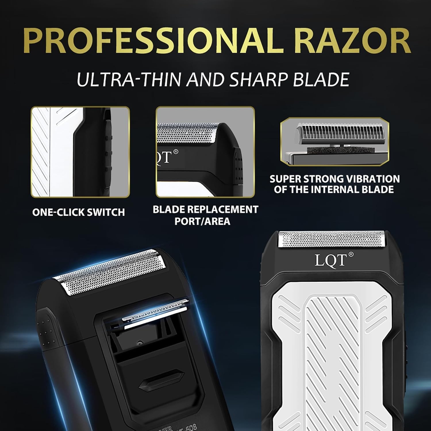 Men’s 4-in-1 Cordless Grooming Kit: Hair Clipper, Trimmer, Shaver