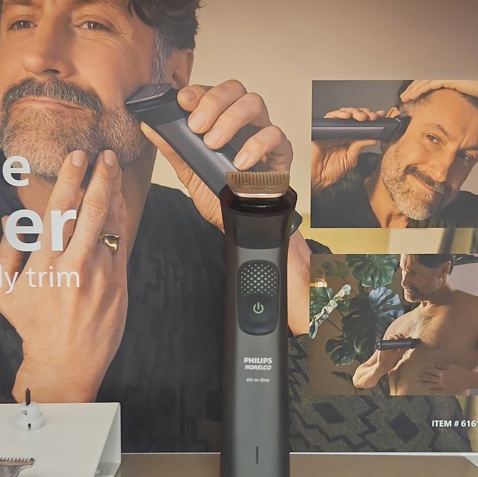 Philips Norelco All-in-One Trimmer 24 Tools, Cordless Wet/Dry Waterproof