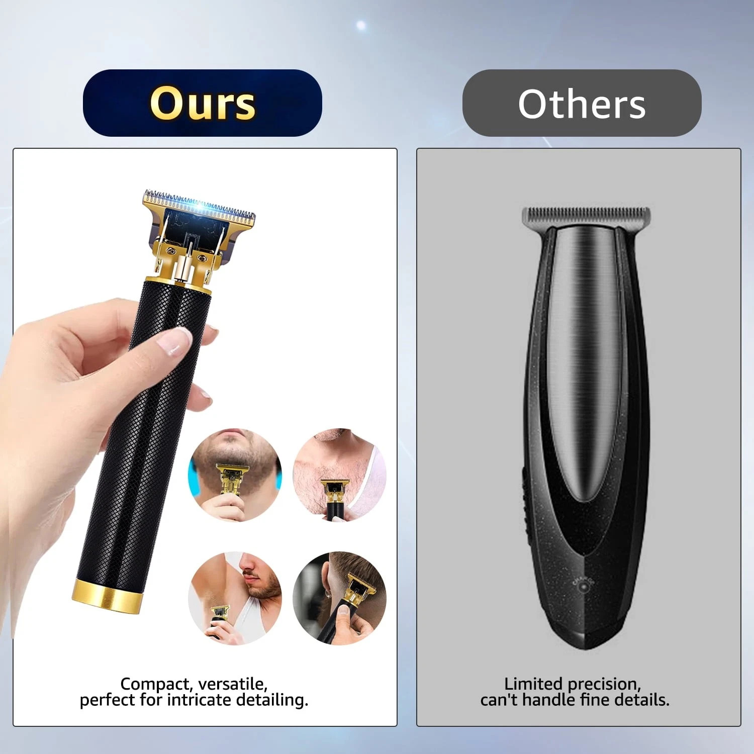 Professional Hair Clippers Trimmer Shaving Machine Cutting Beard Cordless Barber