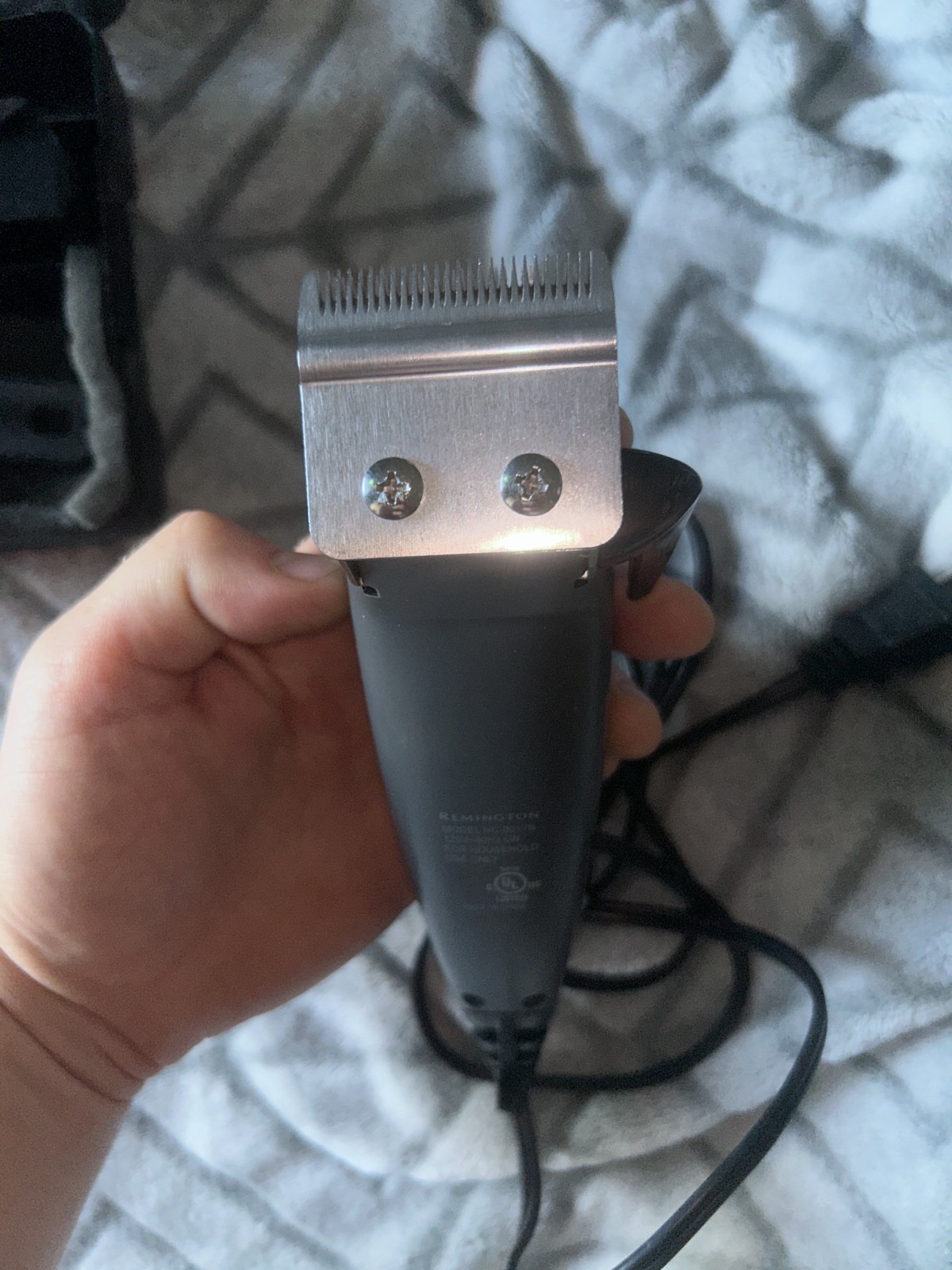 Remington Hair Clippers, Model: HC-8017B Corded w/ accessories