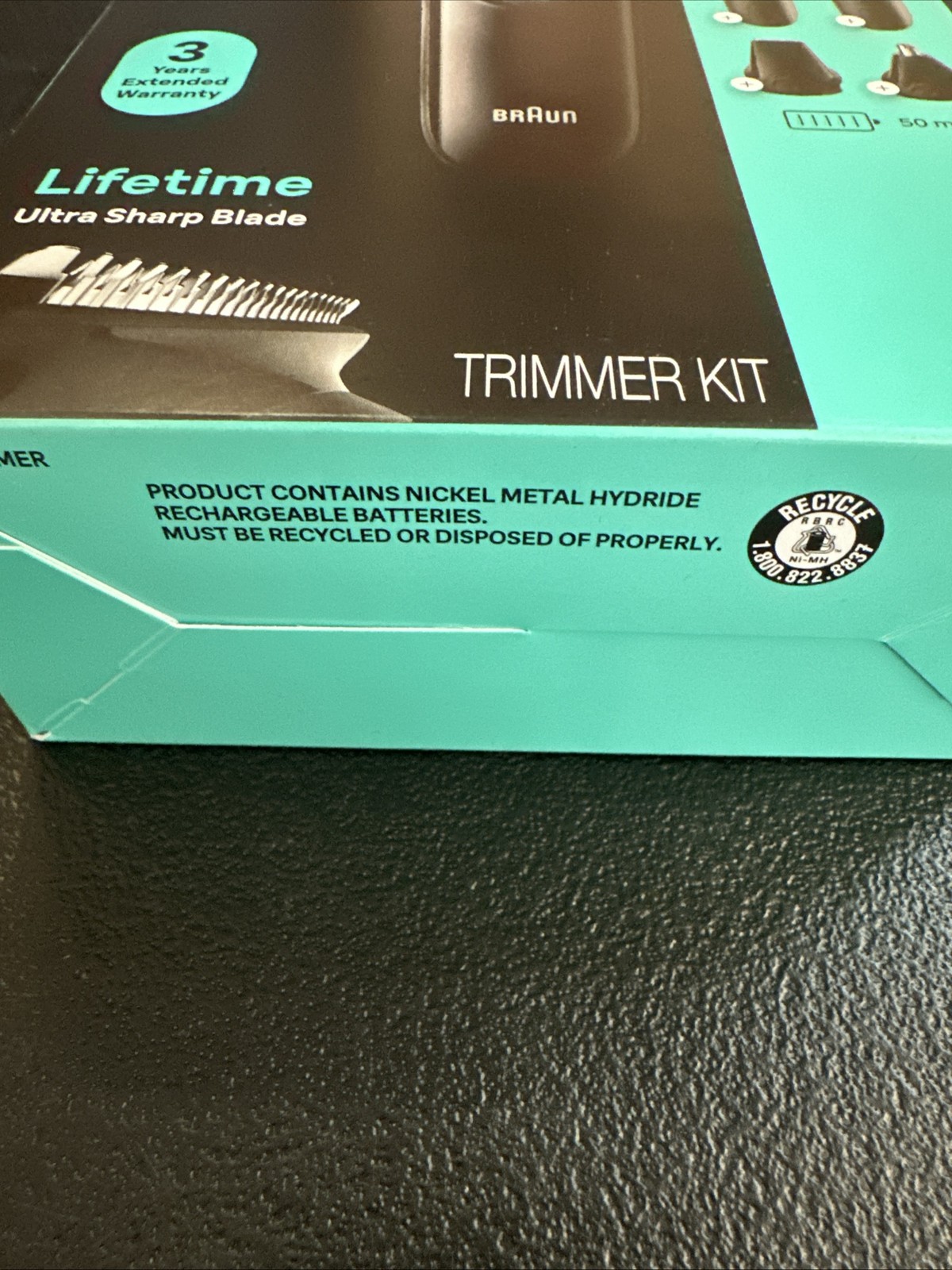 BRAUN All-in-One Beard & Head Cordless Trimmer Kit – 5 in 1 Easy Click [NEW]
