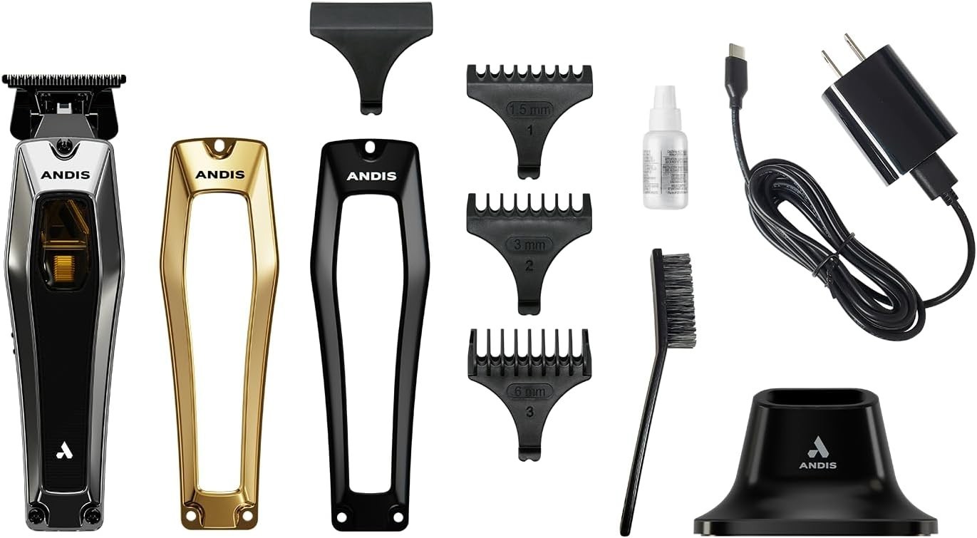 Andis 562703 Recon Professional Barber Vector Motor Beard & Hair Cordless Trimme