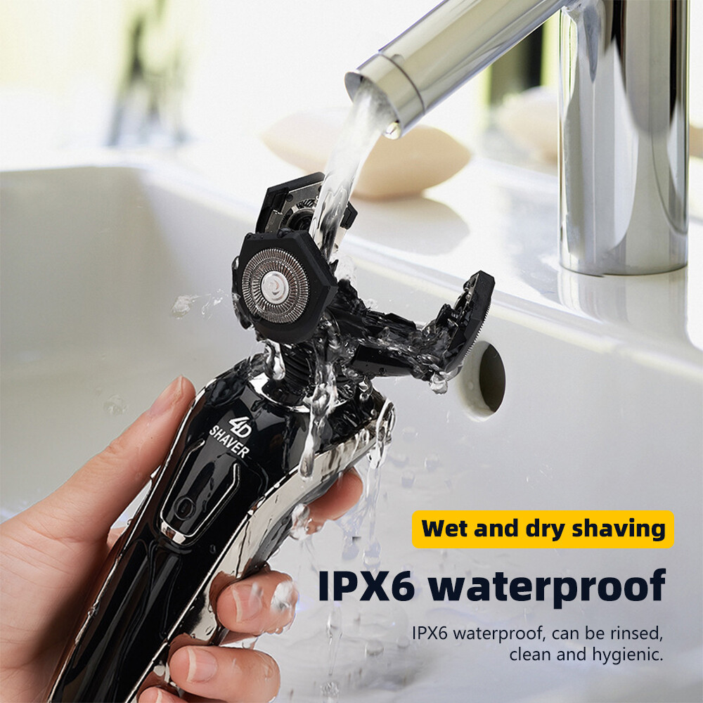 Men’s Electric Razor Cordless Shaver Beard Trimmer Shaving Machine Rechargeable