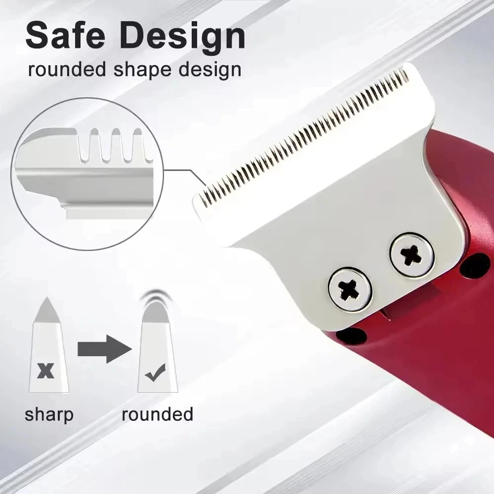 Mini Portable Hair Clipper Rechargeable Cordless Bald Head Trimmer USB