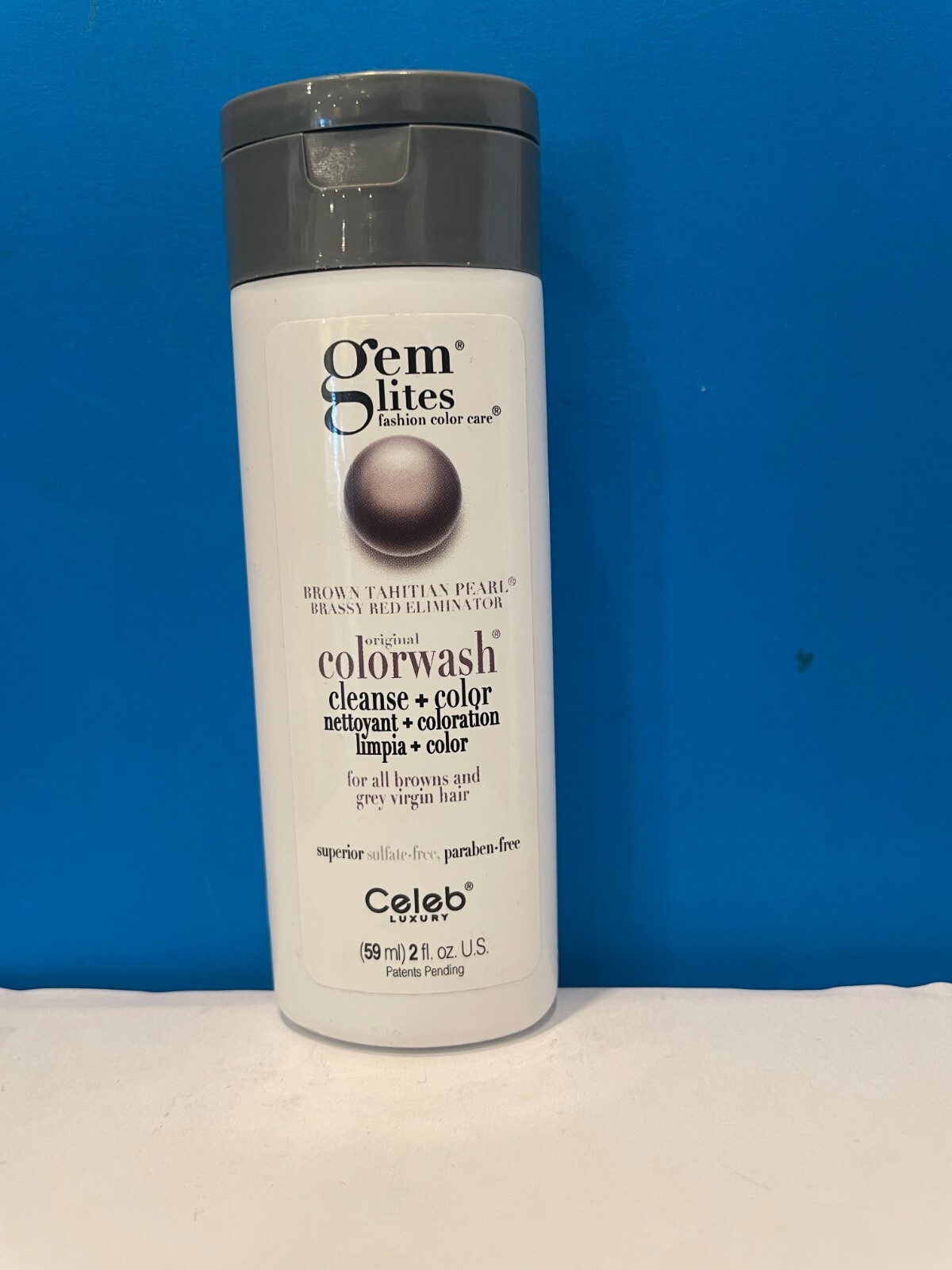 Celeb Luxury Gem Lites Colorwash Brown Tahitian Pearl 2oz New & Authentic