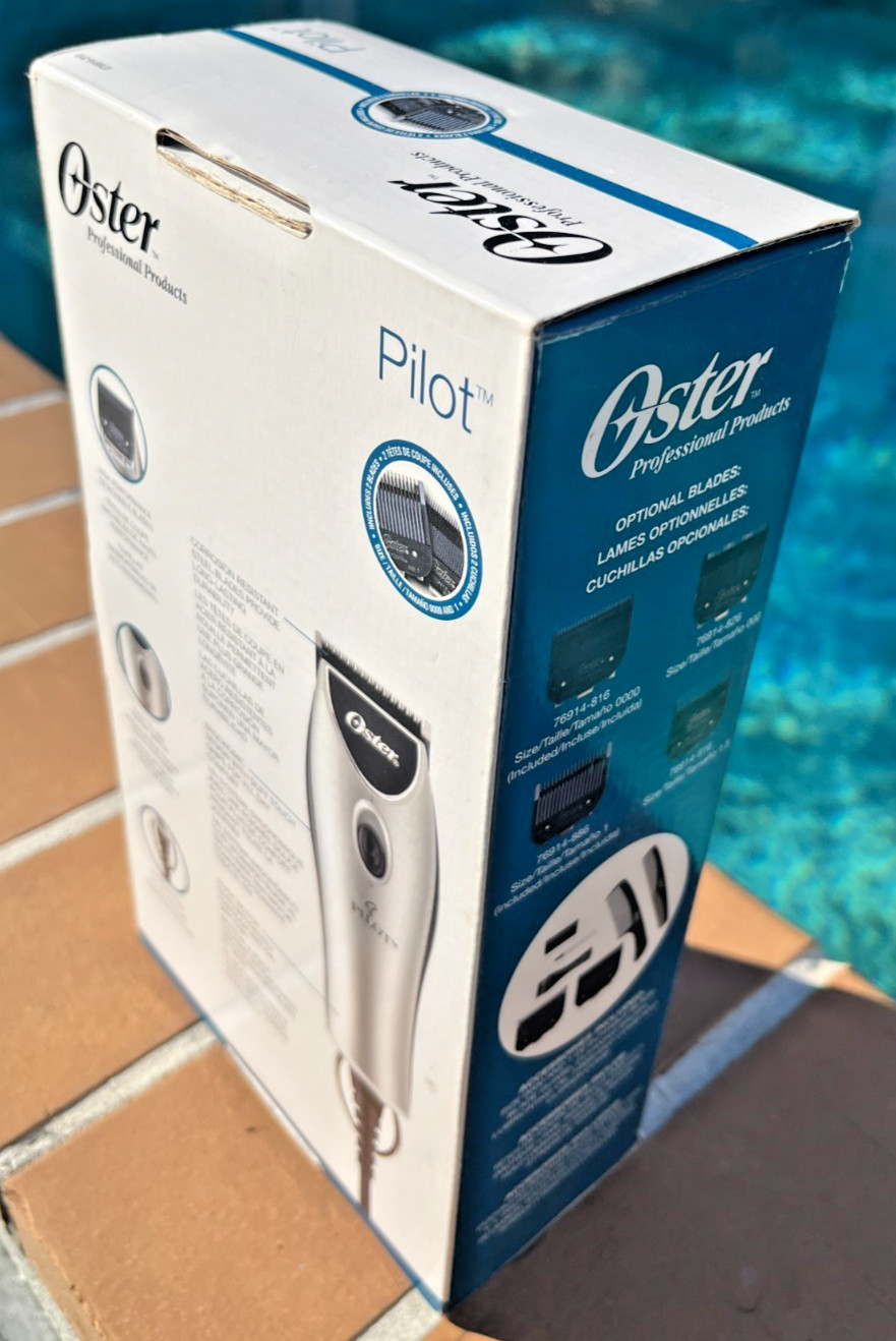 Oster Pilot 76916-310 Pivot Professional Clipper Two Detachable Blades 220v