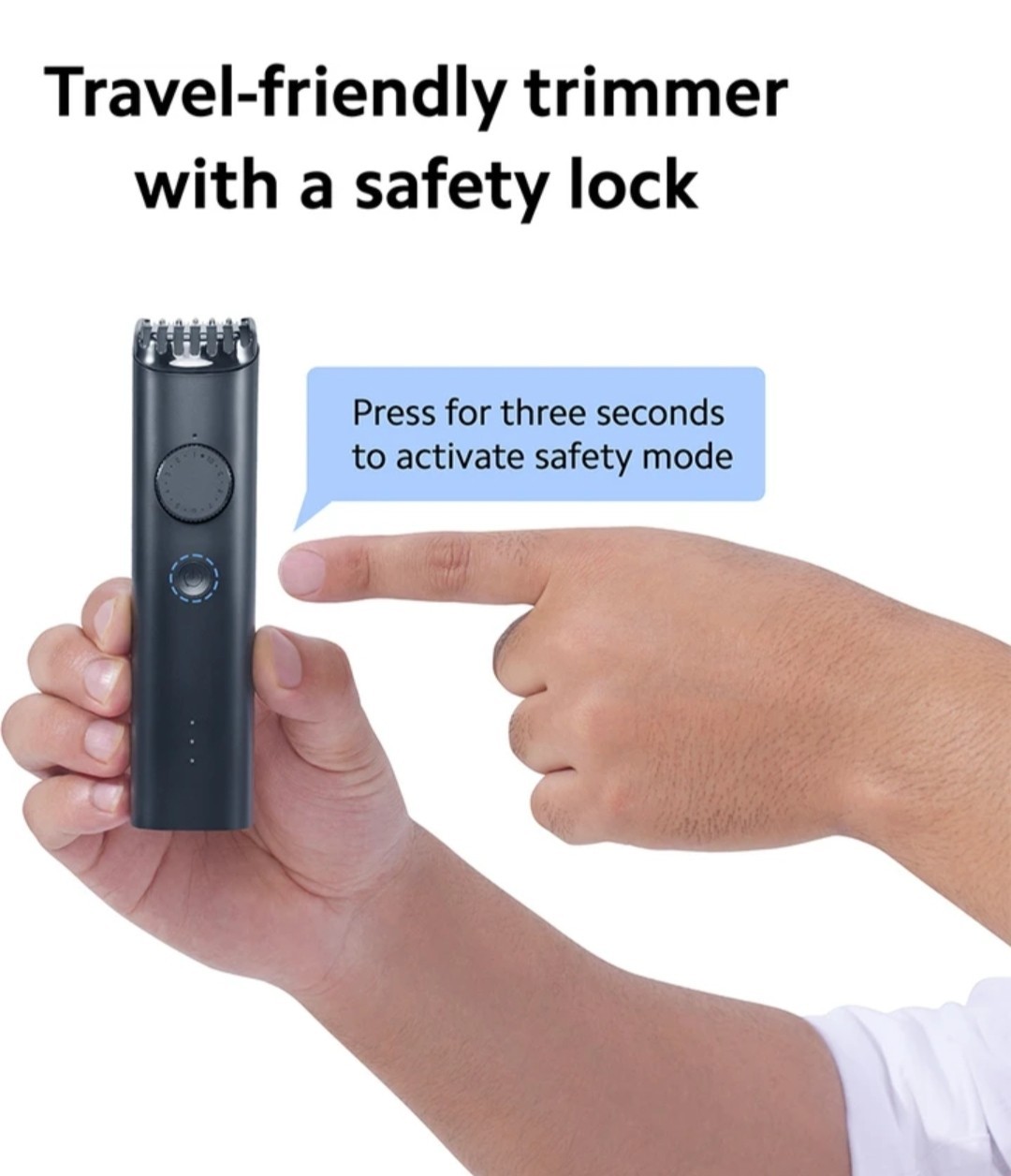 Xiaomi Electric Beard Trimmer for Men | 0.5mm Precision | 40 Length Settings