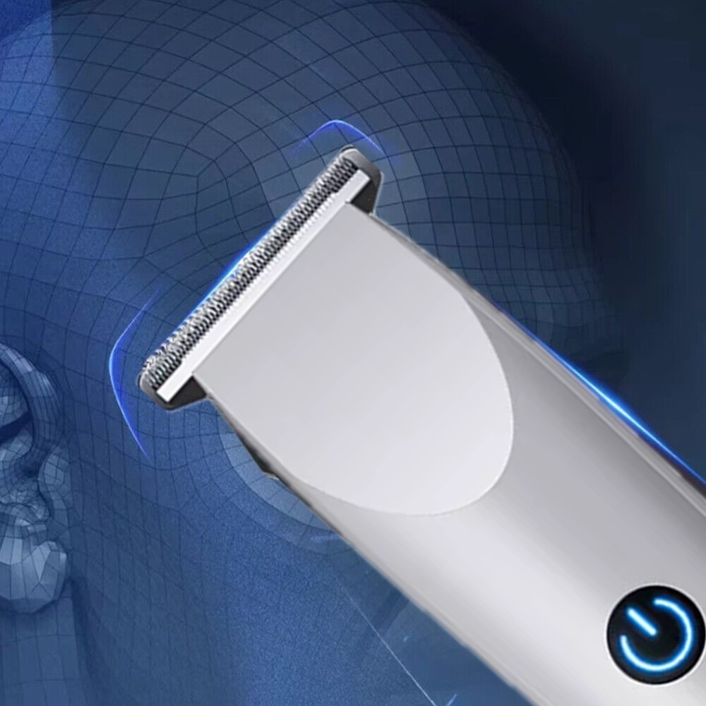 White Men Electric Hair Clipper Beard Trimmer Barber Shaving Tool
