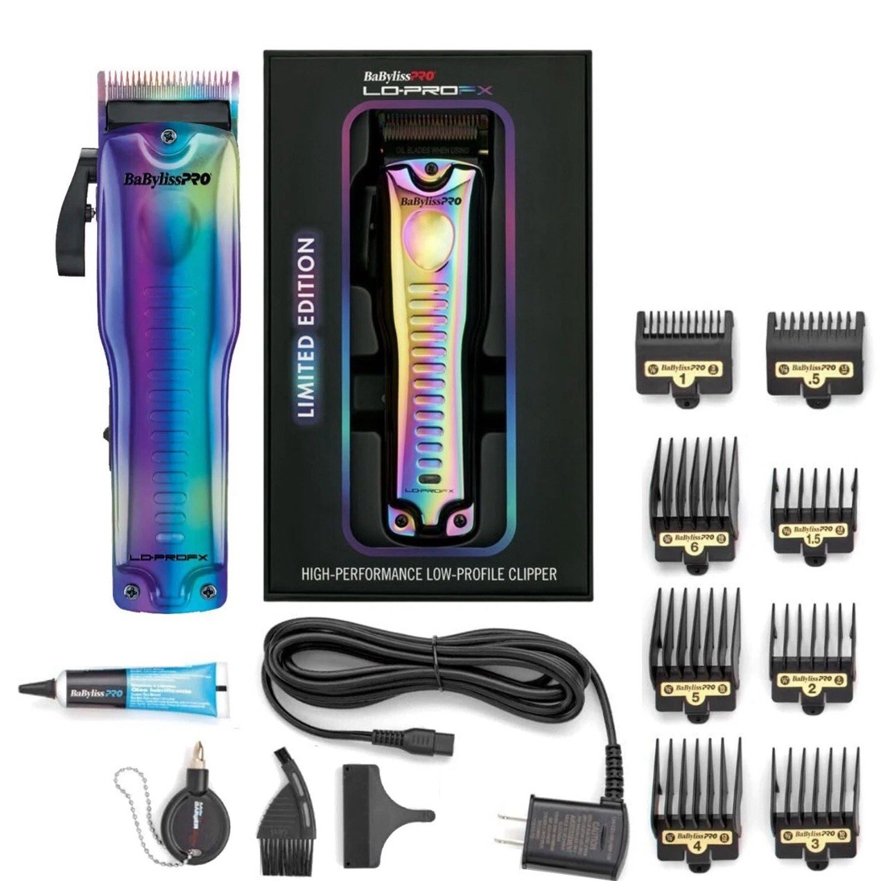BaBylissPRO LoPROFX Limited Edition Clipper – Iridescent #FX825RB