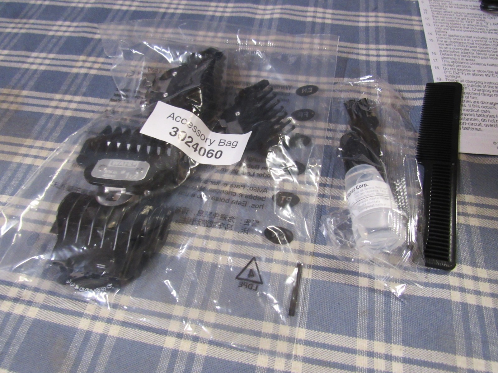 Wahl 3026017 Pro Series Stainless Steel Lithium lon Beard Trimmer FREE SHIPPING.