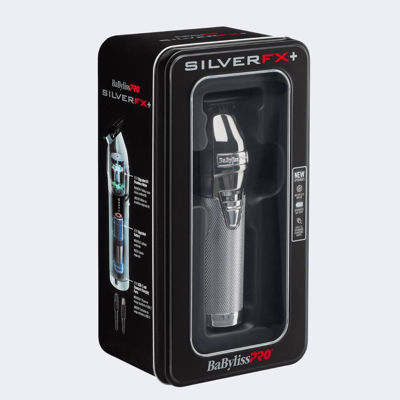 BabylissPro SilverFX All Metal Lithium Outling Trimmer #FX787NS