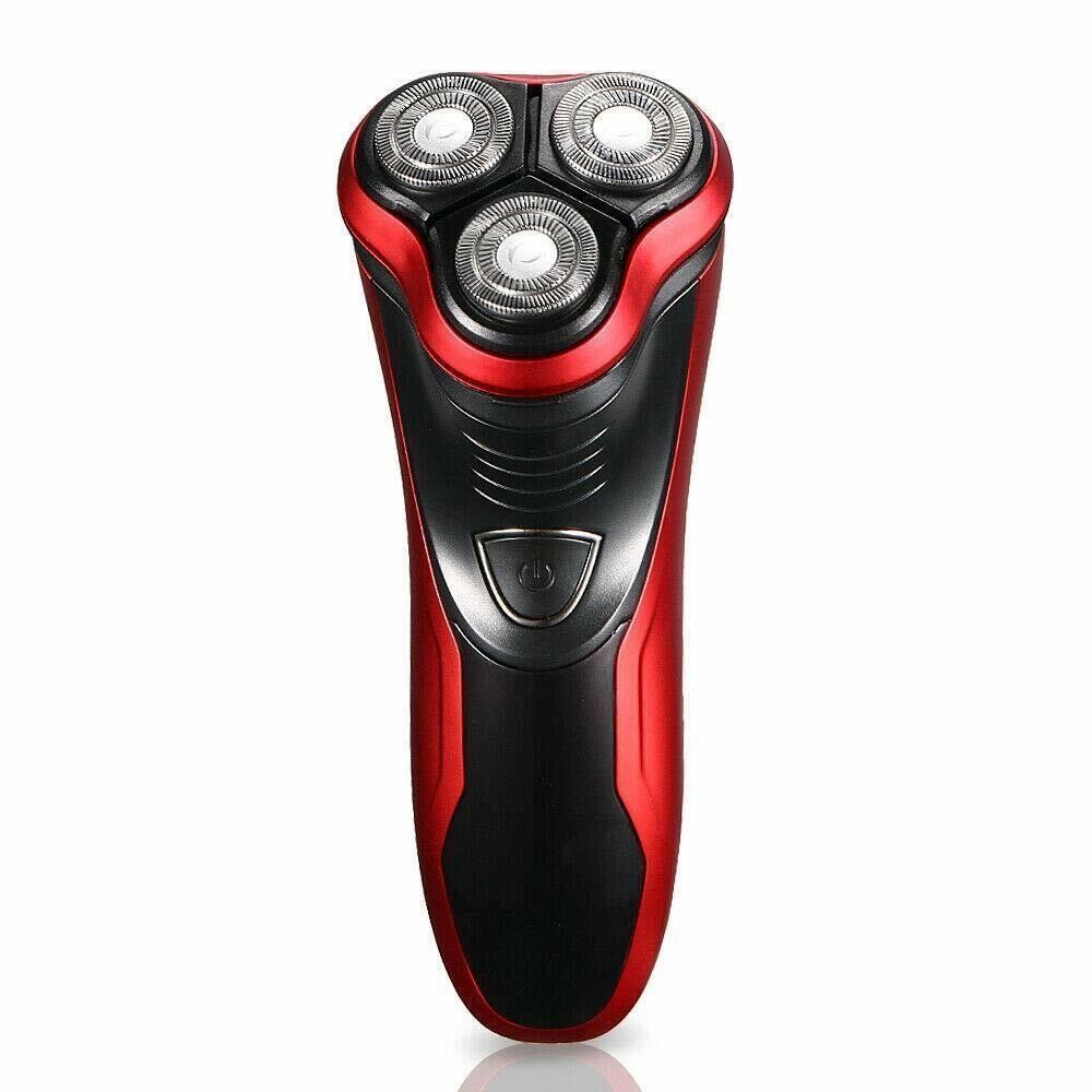 Men’s Razor Rotary Waterproof Electric Shaver Pop-Up Trimmer Wet Dry Cordless US