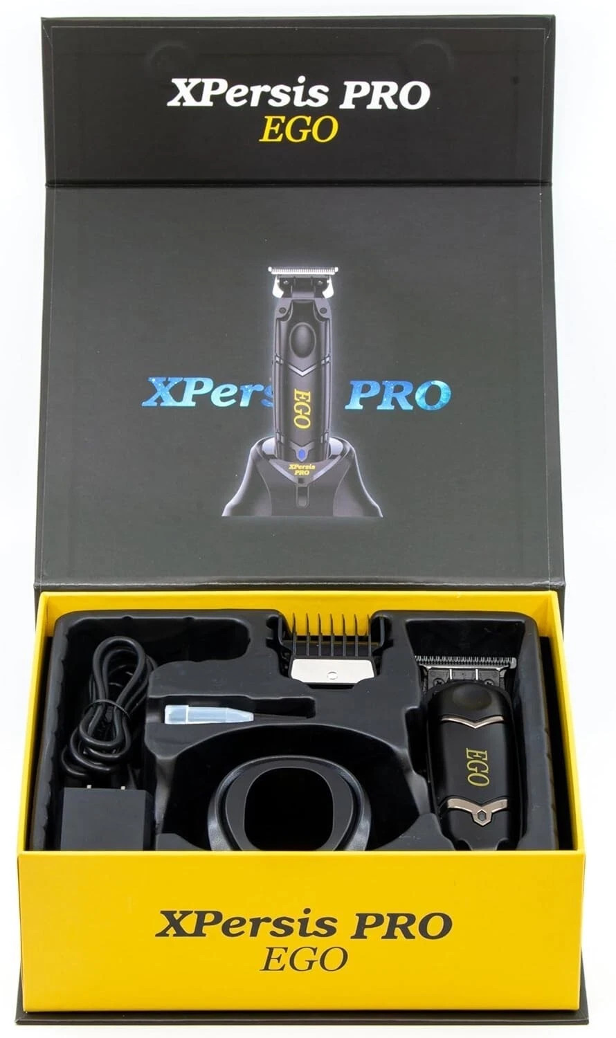 Cordless Hair Trimmer Brushless DLC Blade with Charging Stand XPERSIS PRO Ego