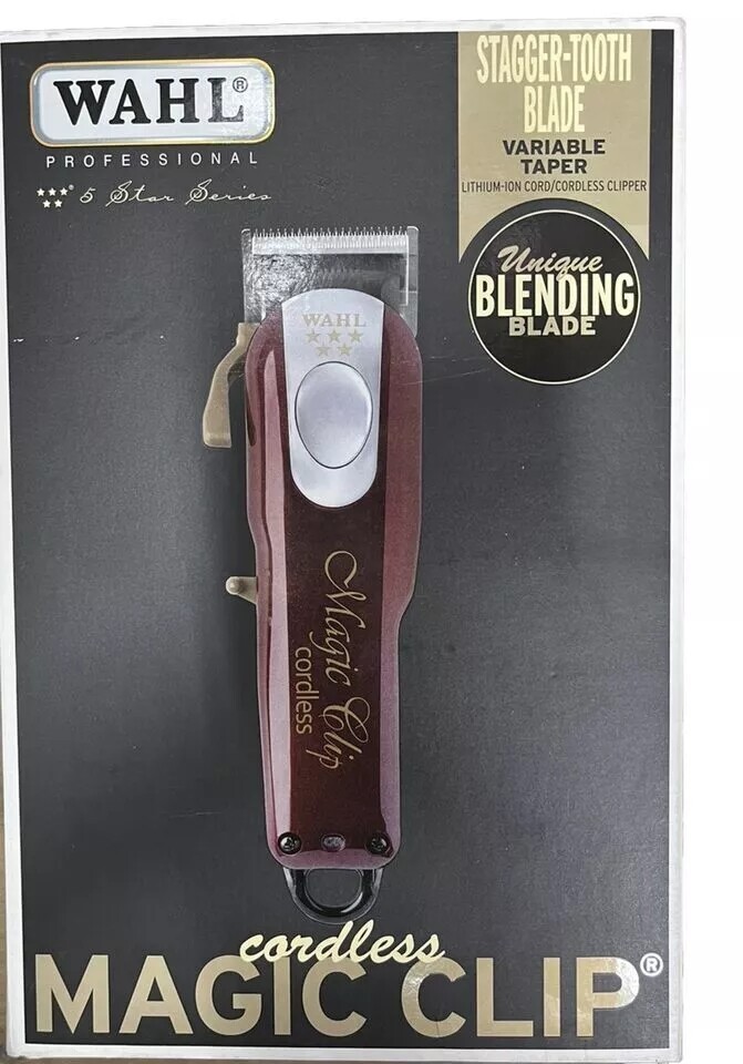 New Wahl Professional 8148 5-Star Series Cordless Magic Clip Cord / Clipper