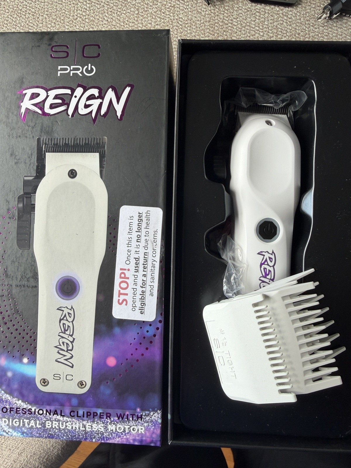 StyleCraft Reign Professional Clipper w EON Digital Brushless Motor | SC620W