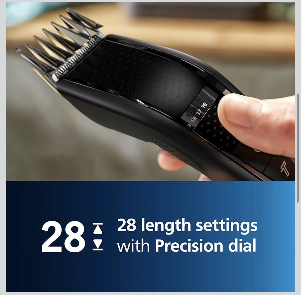 Philips Norelco Hair Clipper 7000 Series, Hair and Beard Trimmer Ideal Power