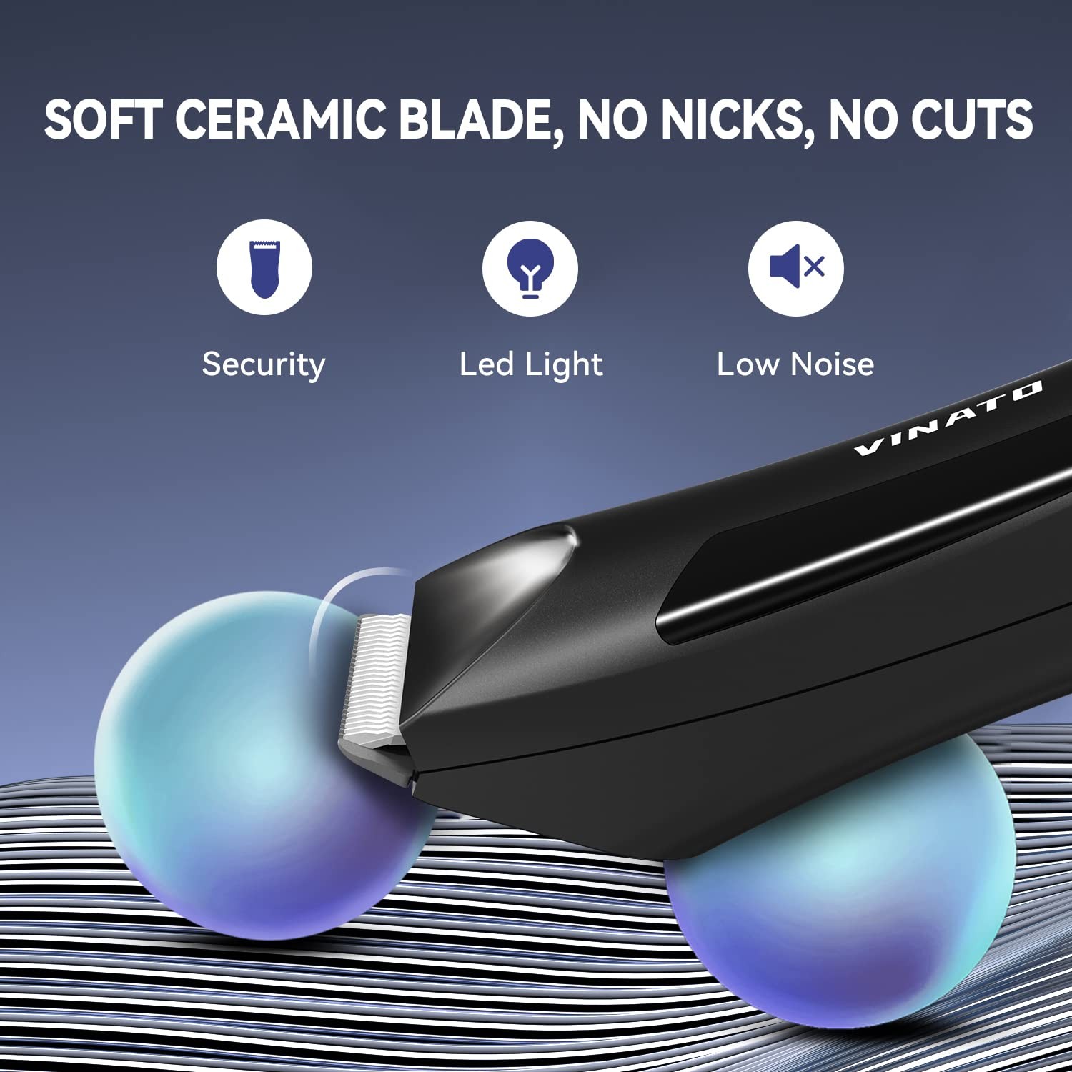 Electric Body Hair Trimmer – Manscape Ball Trimmer, Groin Hair Trimmer for Me…