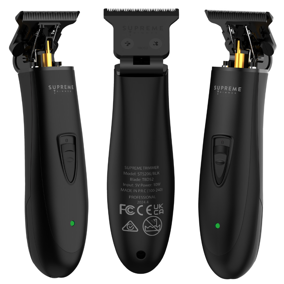 Supreme Trimmer T-Shaper for Children & Elderly w/ Sensitive Skin | ST5206 Black