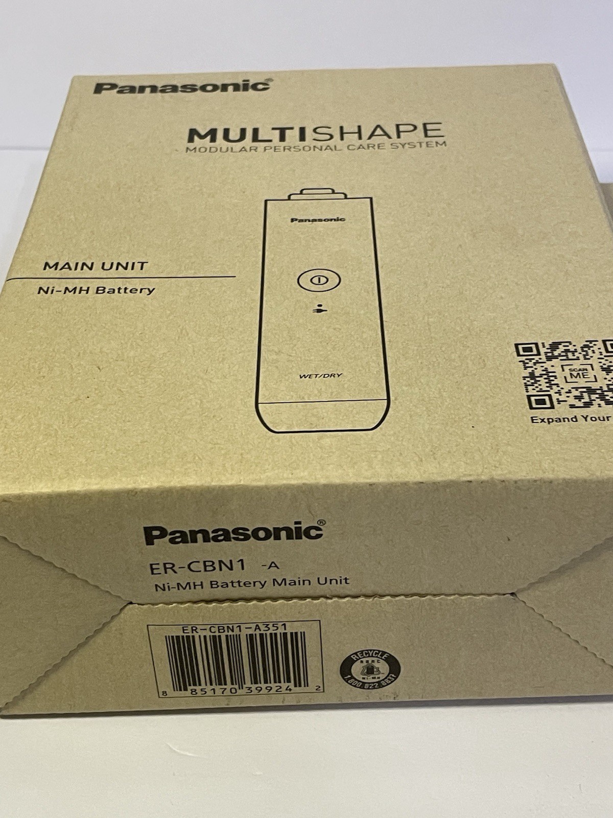 Panasonic MultiShape Electric Trimmer Main Unit + Beard/hair Trimmer Head 39 Set