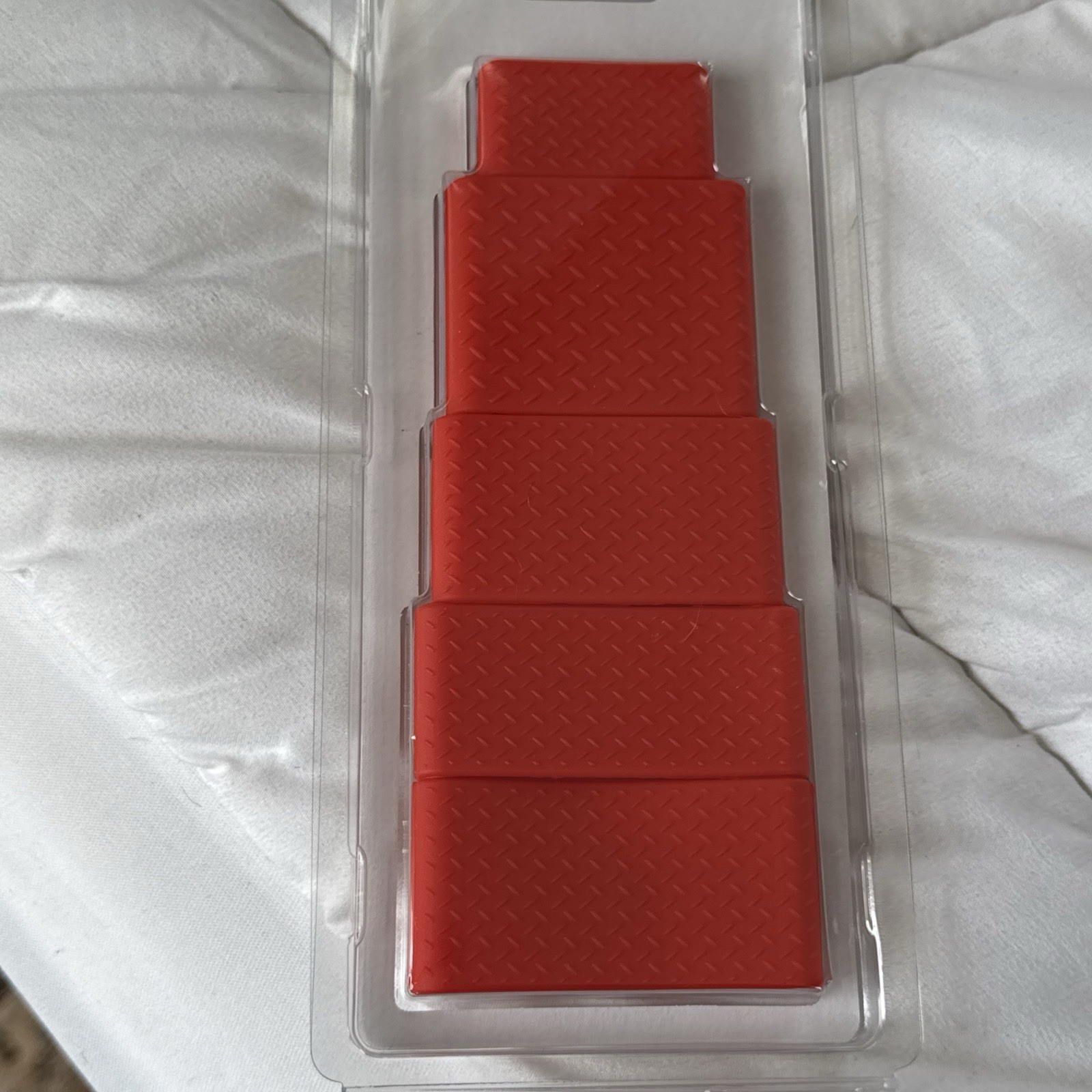 5 Pcs Barber Clipper Trimmer Shaver Grips Barber Tool Red