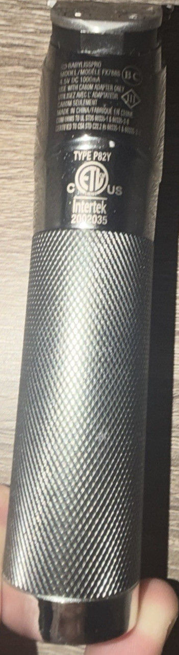 BaByliss PRO FX788S Cordless Precision Trimmer Silver Face Neck Head