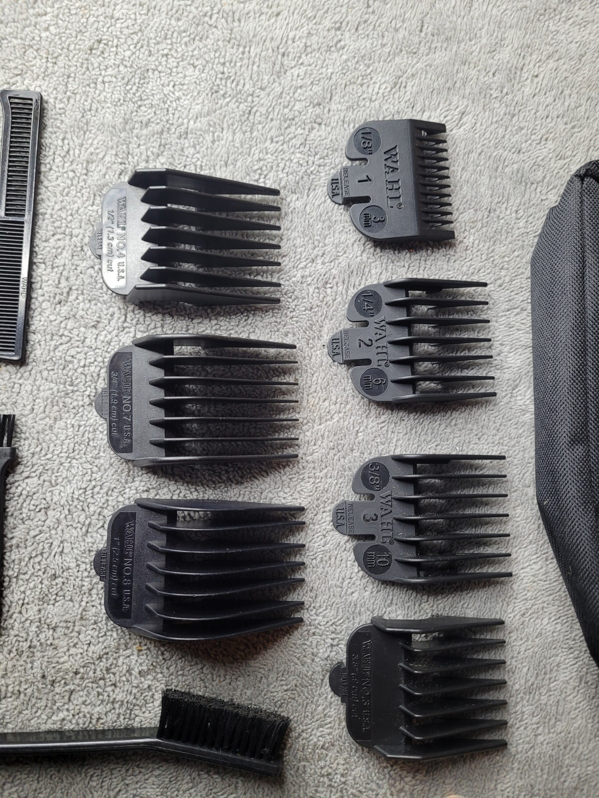 Wahl Designer Hair Clippers Electric Model DS305G w/ 7 Attachments + Tested