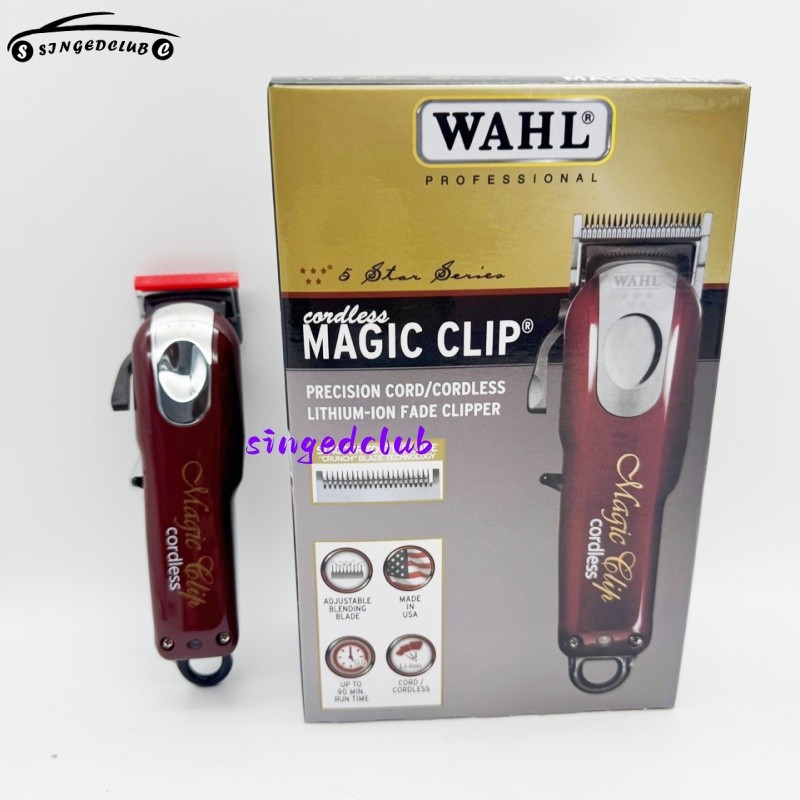 Wahl Professional 8148 5-Star Series Cordless Magic Clip Cord / Cordless Clipper