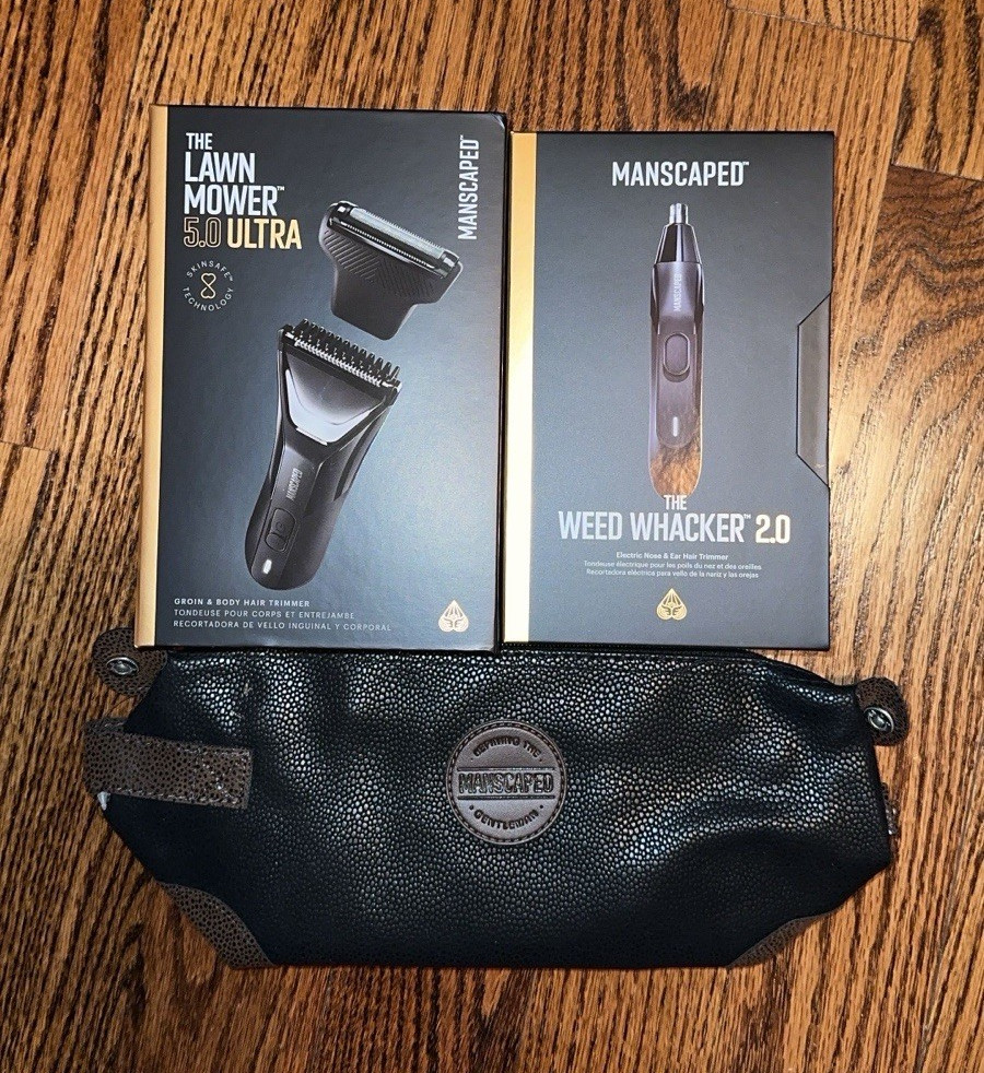 ￼ MANSCAPED® The Perfect Duo 5.0 Includes The Lawn Mower® 5.0 ULTRA