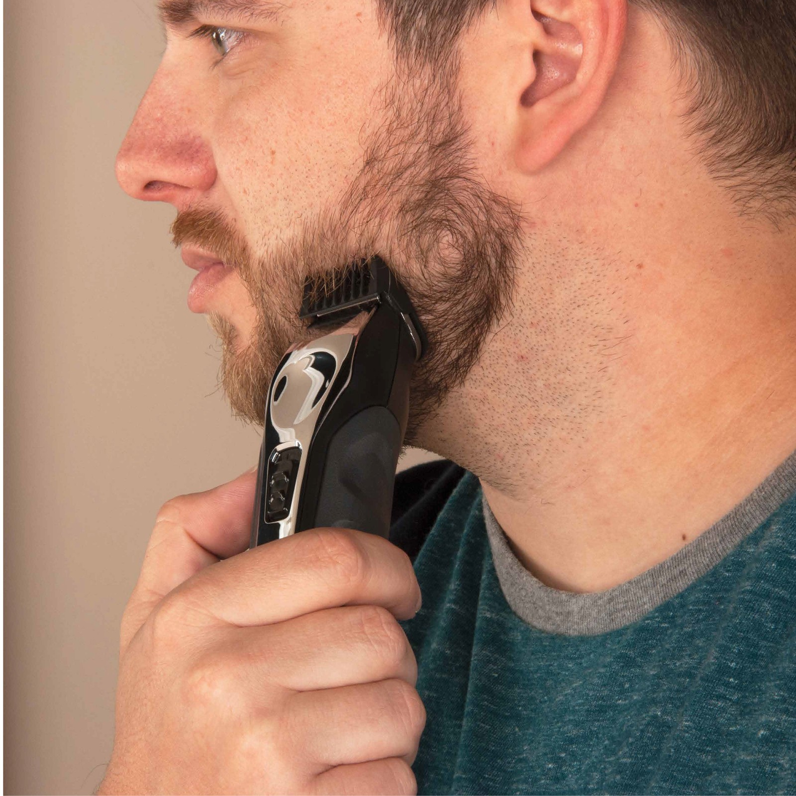 Wahl 9888-600 Lithium Ion Multi Groom All-In-One Trimmer, Silver