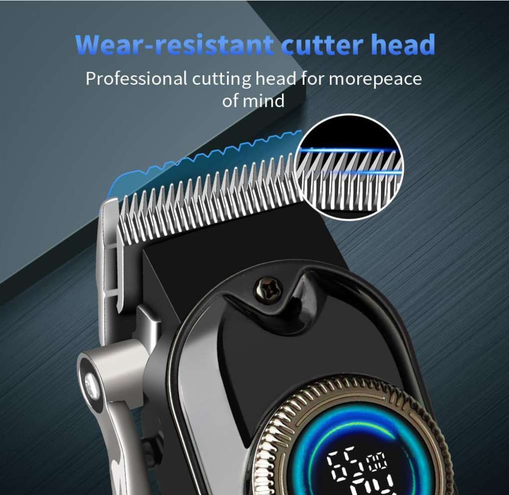 LQT® Hair Clippers for Men Professional, Body Hair Trimmer & Cordless Grooming S