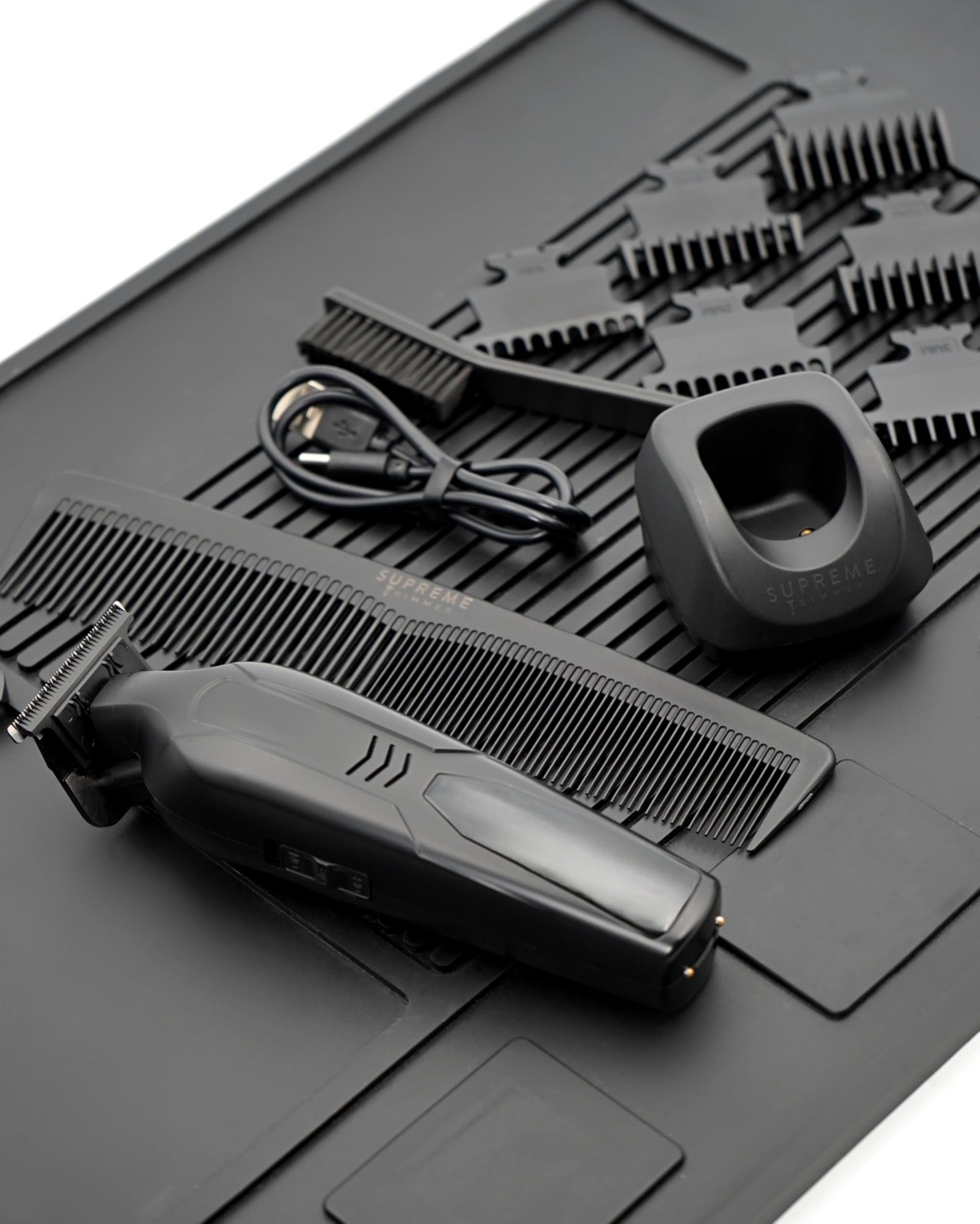 Vader Lite ST3700 Professional Barber Trimmer – Ultra Sharp Zero Gap DLC T-Bl…