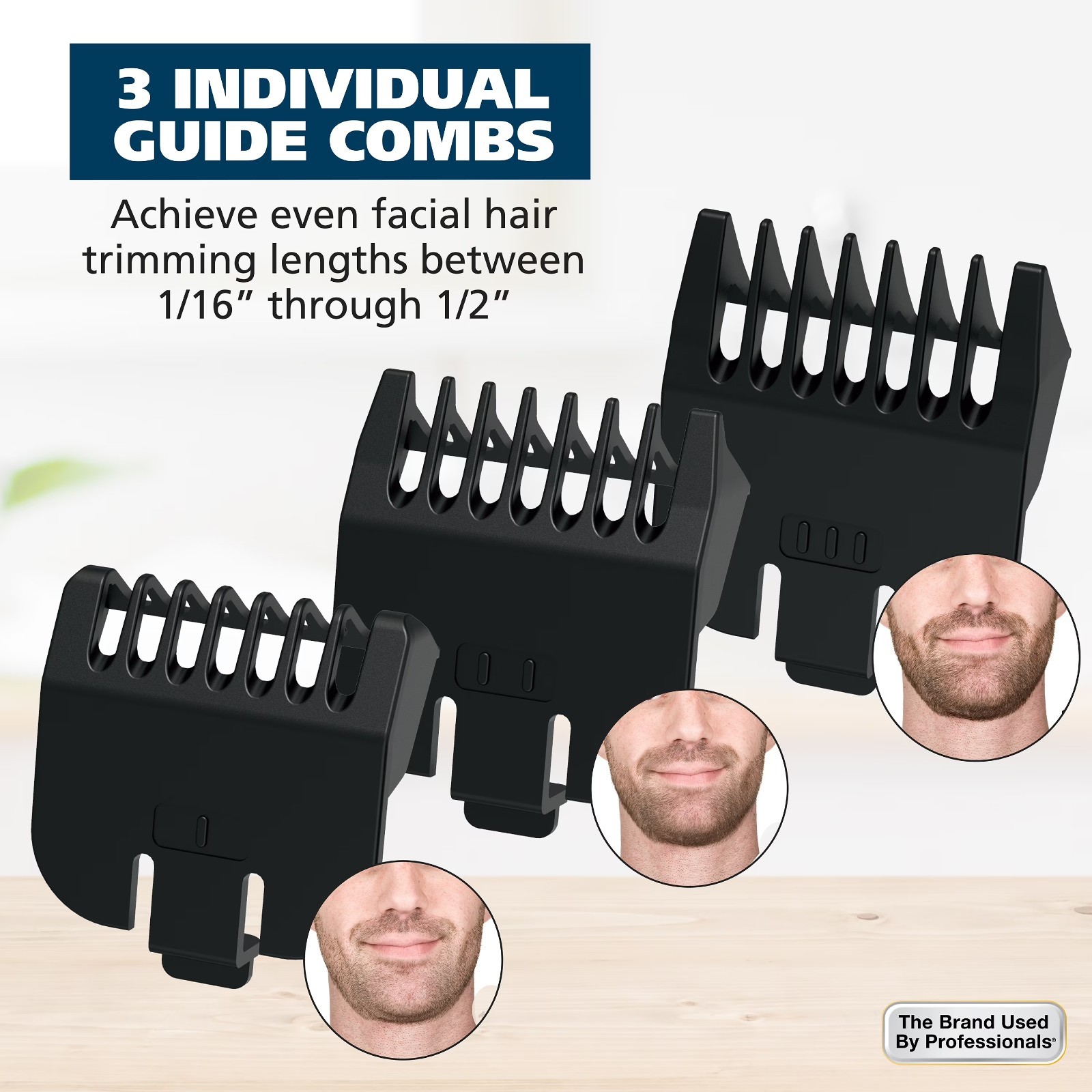 Wahl All in One Rechargeable Beard Trimmer Men Mustache Nose Ear Grooming 05644