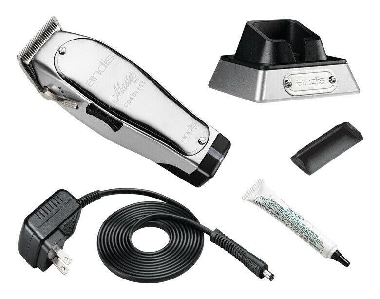 Andis Professional Master Cordless Li-Ion Clipper MLC #12470 Silver BRAND NEW