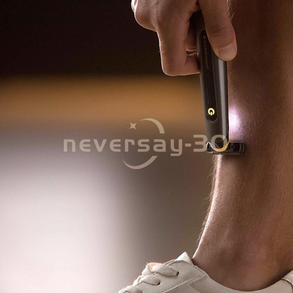 Rechargeable Beard & Body Razor that Trims, Edges, Shaves, and Grooms