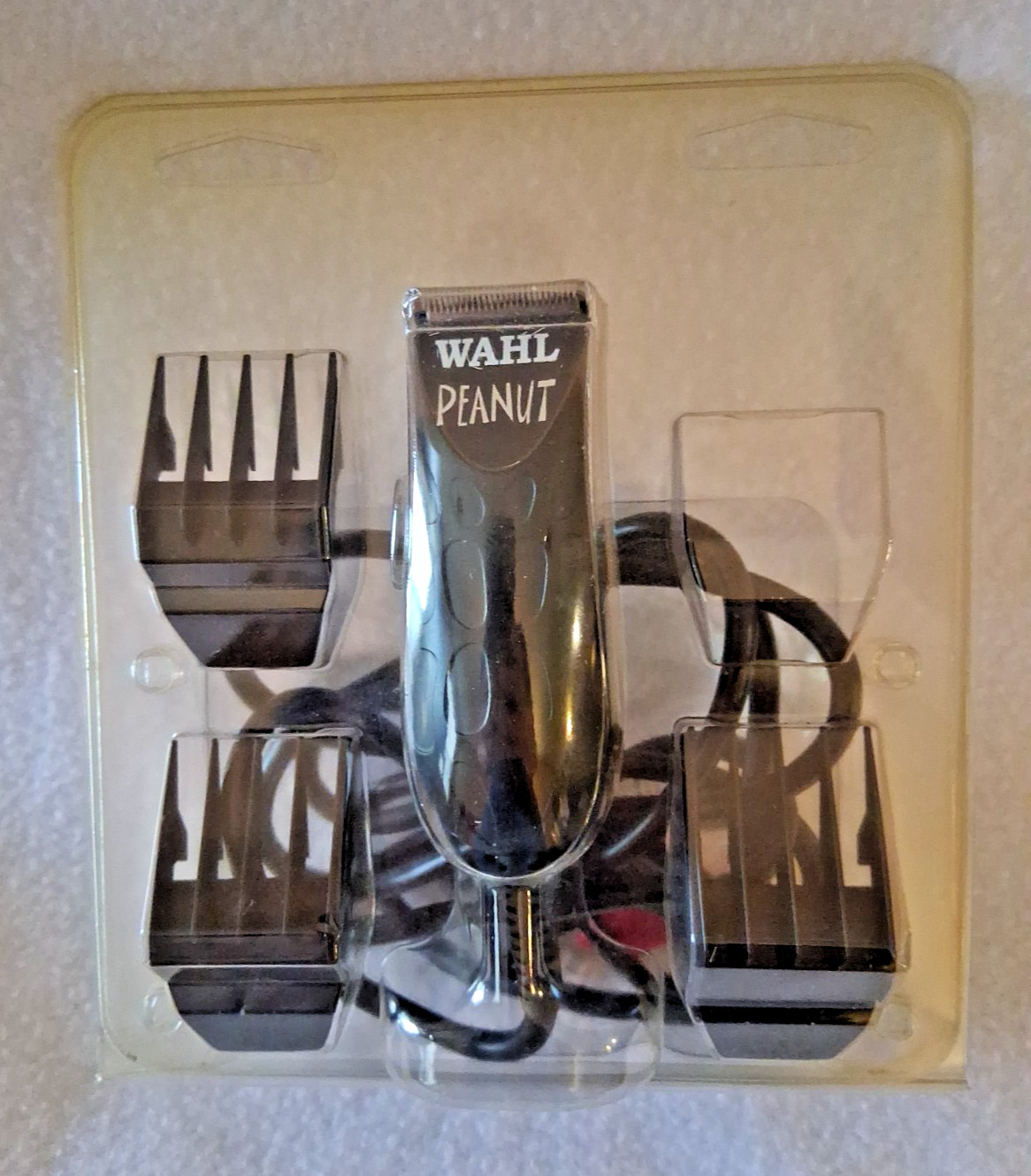 Wahl Professional Peanut Corded Trimmer Black Lightweight Compact 8655-200