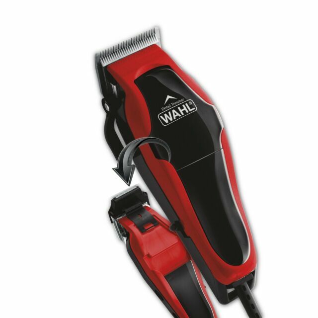 Wahl Clip ‘n Trim Professional Hair Trimmer – Red/Black